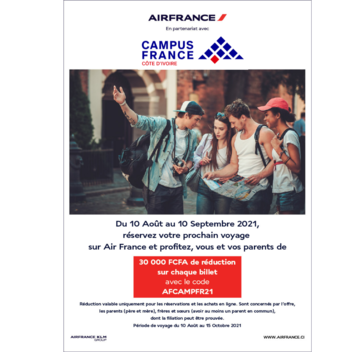 Promo Air France 2021