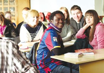 ETUDIANT EN CLASSE